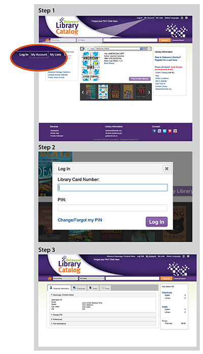 Access My Account - Delaware LibrariesDelaware Libraries