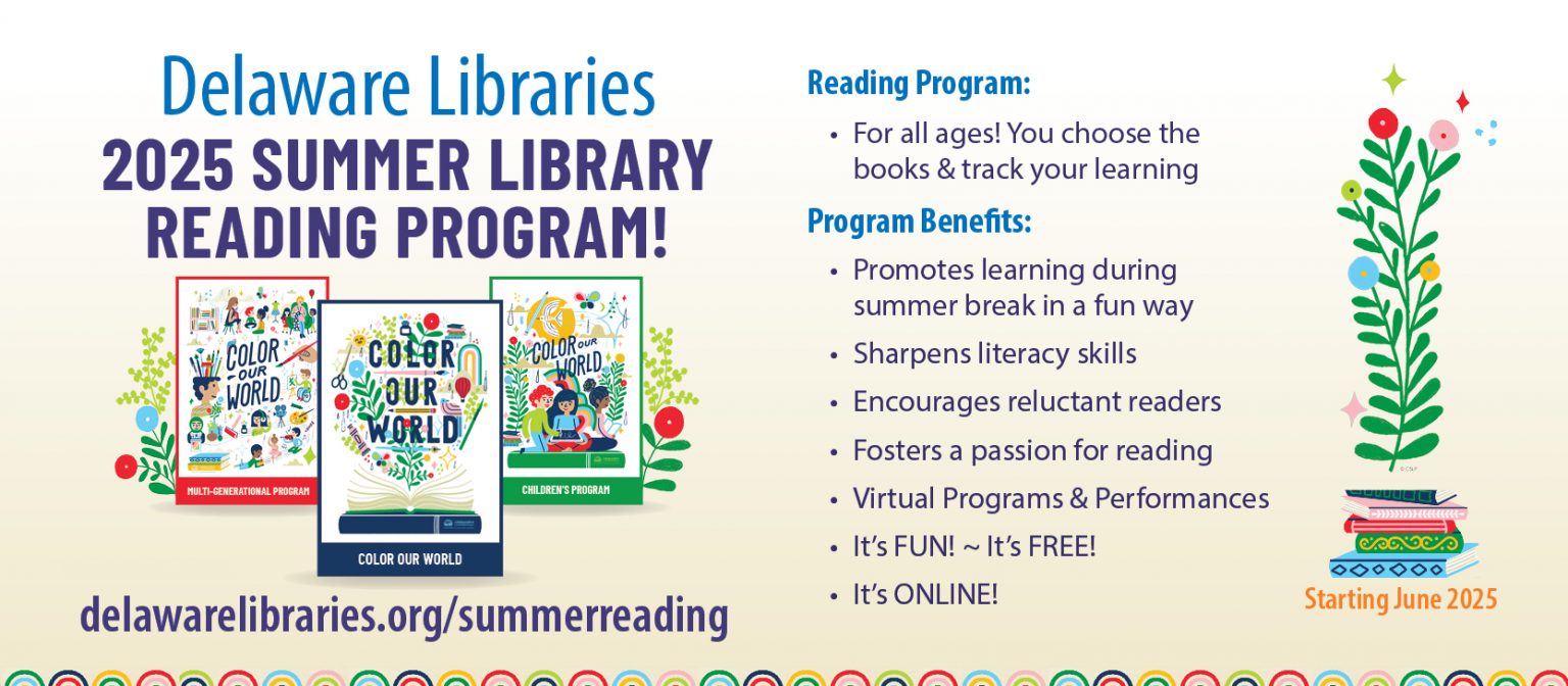 Summer Library Reading Program Delaware LibrariesDelaware Libraries